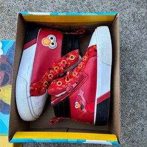 Sesame Street Elmo Red Sneakers
